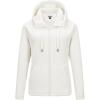 imageOutdoor Ventures Womens Full Zip Hooded Fleece Jacket Coat with 6 Pockets Warm Soft Polar Fleece Casual Hoodie SweatshirtMoonlight