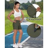 image:imageOutdoor Ventures Womens Hiking Shorts 5 Inch Golf Stretch Quick Dry CargoArmy Green