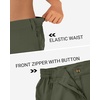 image:imageOutdoor Ventures Womens Hiking Shorts 5 Inch Golf Stretch Quick Dry CargoArmy Green