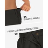 image:imageOutdoor Ventures Womens Hiking Shorts 5 Inch Golf Stretch Quick Dry CargoDark Black