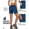 image:imageOutdoor Ventures Womens Hiking Shorts 5 Inch Golf Stretch Quick Dry CargoDark Blue