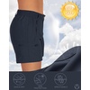 image:imageOutdoor Ventures Womens Hiking Shorts 5 Inch Golf Stretch Quick Dry CargoDark Grey