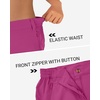 image:imageOutdoor Ventures Womens Hiking Shorts 5 Inch Golf Stretch Quick Dry CargoRaspberry Red