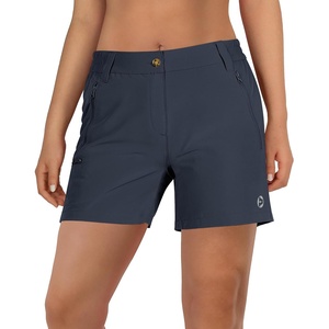 image:imageOutdoor Ventures Womens Hiking Shorts 5 Inch Golf Stretch Quick Dry CargoDark Grey