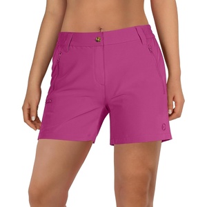 image:imageOutdoor Ventures Womens Hiking Shorts 5 Inch Golf Stretch Quick Dry CargoRaspberry Red