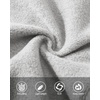 image:imageOutdoor Ventures Womens Lightweight Warm Polar Fleece Jacket Zip UpLight Grey Heather