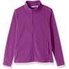 image:imageOutdoor Ventures Womens Lightweight Warm Polar Fleece Jacket Zip UpPurple