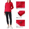 image:imageOutdoor Ventures Womens Lightweight Warm Polar Fleece Jacket Zip UpRed