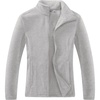 image:imageOutdoor Ventures Womens Lightweight Warm Polar Fleece Jacket Zip UpLight Grey Heather