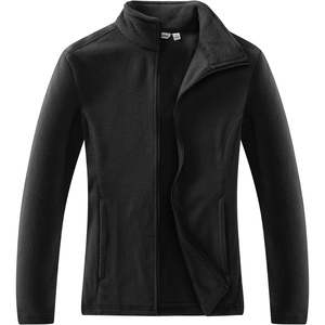 image:imageOutdoor Ventures Womens Lightweight Warm Polar Fleece Jacket Zip UpBlack