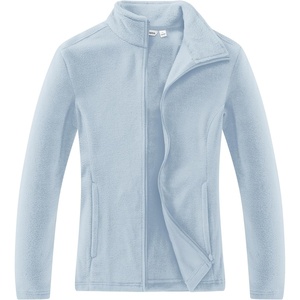 image:imageOutdoor Ventures Womens Lightweight Warm Polar Fleece Jacket Zip UpBlue
