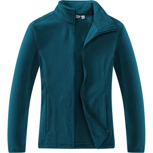 image:imageOutdoor Ventures Womens Lightweight Warm Polar Fleece Jacket Zip UpDark Blue