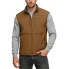 image:imageOutdoor Ventures Mens Winter Golf Vest Outerwear Lightweight Fleece LinedRubber Brown