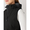 image:imageOutdoor Ventures Womens Hooded Lightweight Golf Running Vest OuterwearBlack