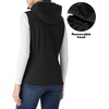 image:imageOutdoor Ventures Womens Hooded Lightweight Golf Running Vest OuterwearBlack