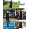 image:imageOutdoor Ventures Womens Hooded Lightweight Golf Running Vest OuterwearBlack