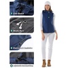 image:imageOutdoor Ventures Womens Hooded Lightweight Golf Running Vest OuterwearBlue
