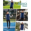 image:imageOutdoor Ventures Womens Hooded Lightweight Golf Running Vest OuterwearBlue