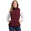 image:imageOutdoor Ventures Womens Hooded Lightweight Golf Running Vest OuterwearDark Red
