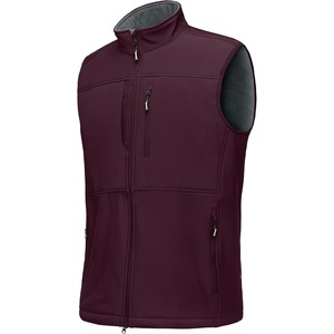 image:imageOutdoor Ventures Mens Winter Golf Vest Outerwear Lightweight Fleece LinedBurgundy