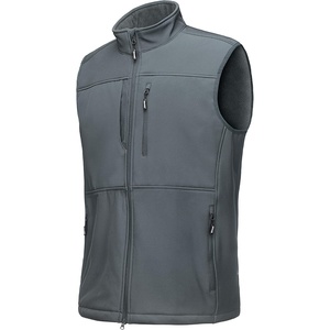 image:imageOutdoor Ventures Mens Winter Golf Vest Outerwear Lightweight Fleece LinedCool Grey