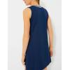 imageAiloqing Womens Athletic Tennis Dress V Neck Sleeveless Golf Dress for Exercise WorkoutNavy