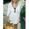 imageAiloqing Womens Athletic Tennis Dress V Neck Sleeveless Golf Dress for Exercise WorkoutWhite