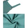 imageAiloqing Womens Cotton Linen Short Overalls Casual Summer Bib Shortalls Rompers with PocketsLightgreen
