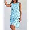 imageAiloqing Women Hollow Out Circle Embroidered Sundress Summer Casual Sleeveless Tank Dress for Vacation Beach Party CocktailBlue