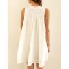 imageAiloqing Womens 2025 Summer Casual Sleeveless Dresses Spring ALine Mini Dress Beach Vacation SundressBeige