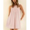 imageAiloqing Womens 2025 Summer Casual Sleeveless Dresses Spring ALine Mini Dress Beach Vacation SundressPink