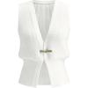 imageAiloqing 2025 Womens Kint Vest Tops Button Down V Neck Sleeveless Summer Trendy Top for WomenWhite