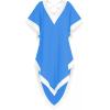 imageAiloqing 2025 Womens Casual V Neck Beach Dress Colorblock Backless Sundress Cover Up Lightweight Summer Vacation CoverupsBlue