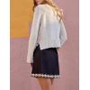 imageAiloqing 2025 Womens Summer Skorts High Waist A Line Floral Ziggy Skirt Casual Beach Mini SkirtBlack