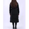 imageAiloqing Womens Long Puffer Vest Winter Quilted Sleeveless Zip Up Long Jacket Vest GiletBlack