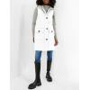 imageAiloqing Womens Long Puffer Vest Winter Quilted Sleeveless Zip Up Long Jacket Vest GiletWhite