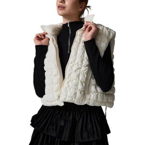imageAiloqing Womens Quilted Puffer Vest 2025 Winter Casual Warm Zip Up Sleeveless Vest Bubble Padded Gilet TopsWhite
