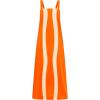 image:imageAiloqing 2026 Women Boho Floral Dress Summer Casual Color Block Maxi Beach Vocation Overall Dresses CoverupsOrange