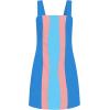 image:imageAiloqing 2026 Women Summer Mini Dress Color Block Casual Beach Overall Dresses Cover Ups Vocation ClothingBluepink