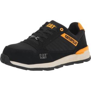imageCat Footwear Mens Venward Composite Toe Industrial ShoeBlackCat Yellow