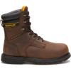 imageCat Footwear Mens Salvo 8quot Waterproof Steel Toe Thinsulate Work BootDark Brown