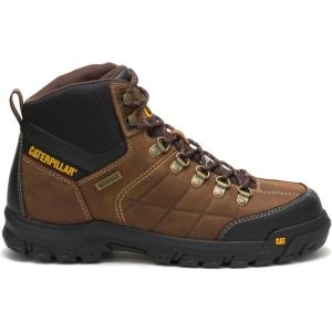 imageCAT Mens Threshold Waterproof Steel Toe Work BootReal Brown