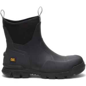imageCAT UnisexAdult Stormers 6quot Soft Toe Construction BootUnisex Black
