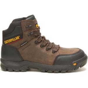imageCat Footwear Mens Resorption Composite Toe Waterproof Industrial BootSeal Brown