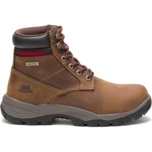 imageCat Footwear Womens Dryverse 6quot Waterproof Construction BootDark Beige