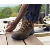 imageCat Footwear Mens Outline Steel Toe Work BootSeal Brown