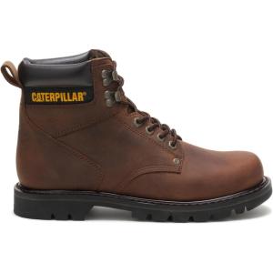 imageCAT Mens Second Shift Soft Toe Work BootDark Brown