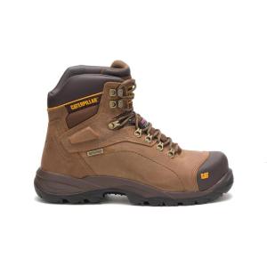 imageCat Footwear Mens Diagnostic Hi St Work BootDark Beige