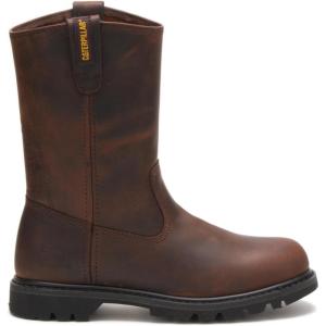 imageCat Footwear Mens Revolver Pullon Soft Toe Work BootBrown