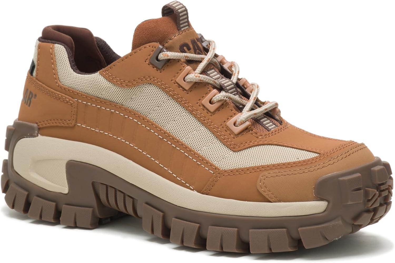 imageCAT Footwear Womens Invader Steel ToeWork ShoeBrown SugarTan